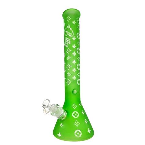 lv frosted beaker bong|Billy Mate Frosted LV Beaker Bong 40cm .